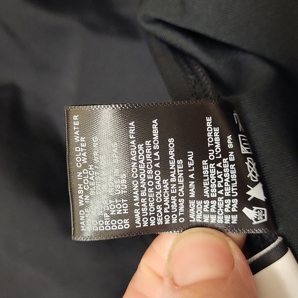 DKNY Swimsuit Halter One Piece Tummy Control Black Women's Extra Large XL NWT - Picture 13 of 16